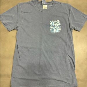 Men's Blue Graphic T-Shirt, size S